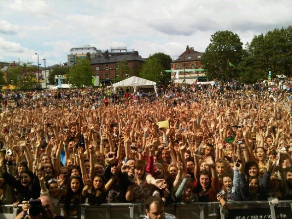 Crowd At Tramlines Festival